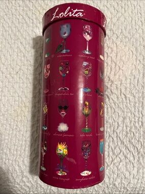 Lolita Handpainted Wine Glass 21